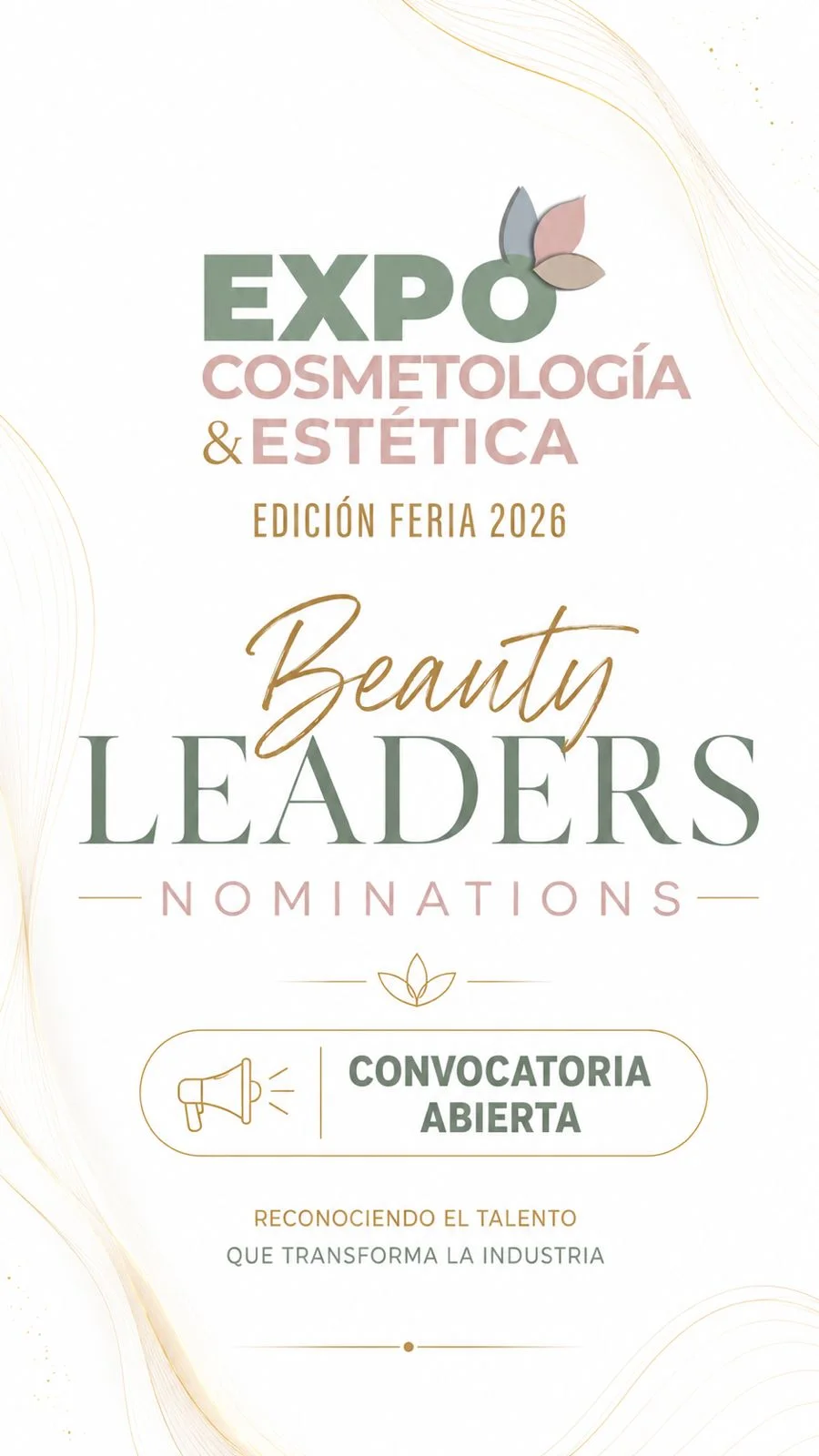 Convocatoria abierta de nominaciones a los Beauty Leaders Awards, edición Feria 2026