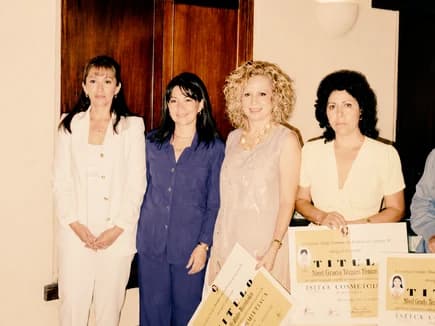 Equipo organizador de la Expo Cosmetología y Estética